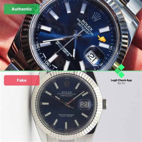 side by side comparison rolex second fake real|how to spot a fake rolex.